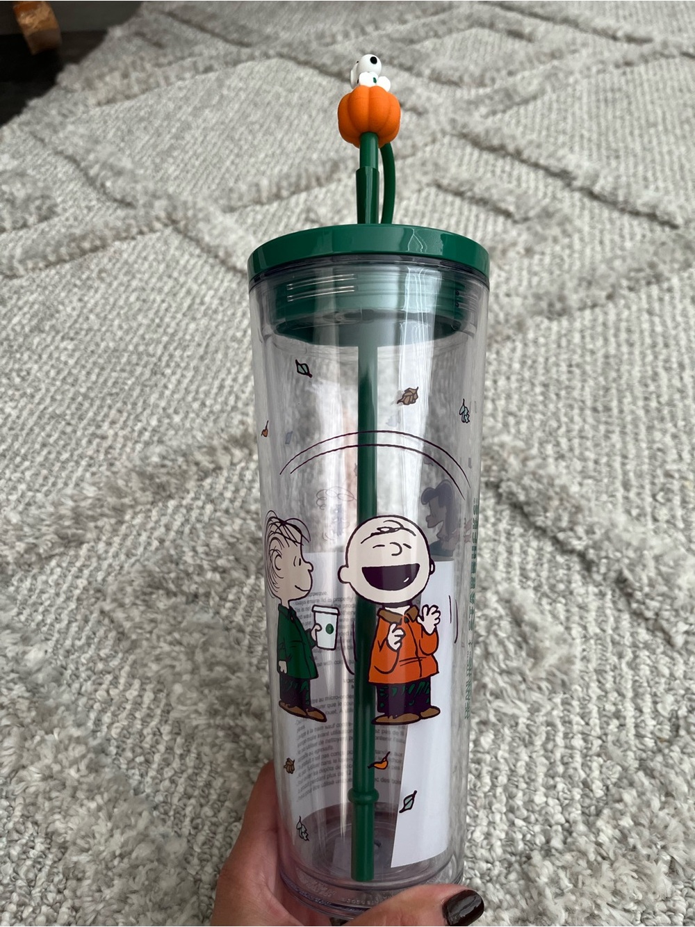 Starbucks Limited addition Peanuts Charlie Brown Tumbler
